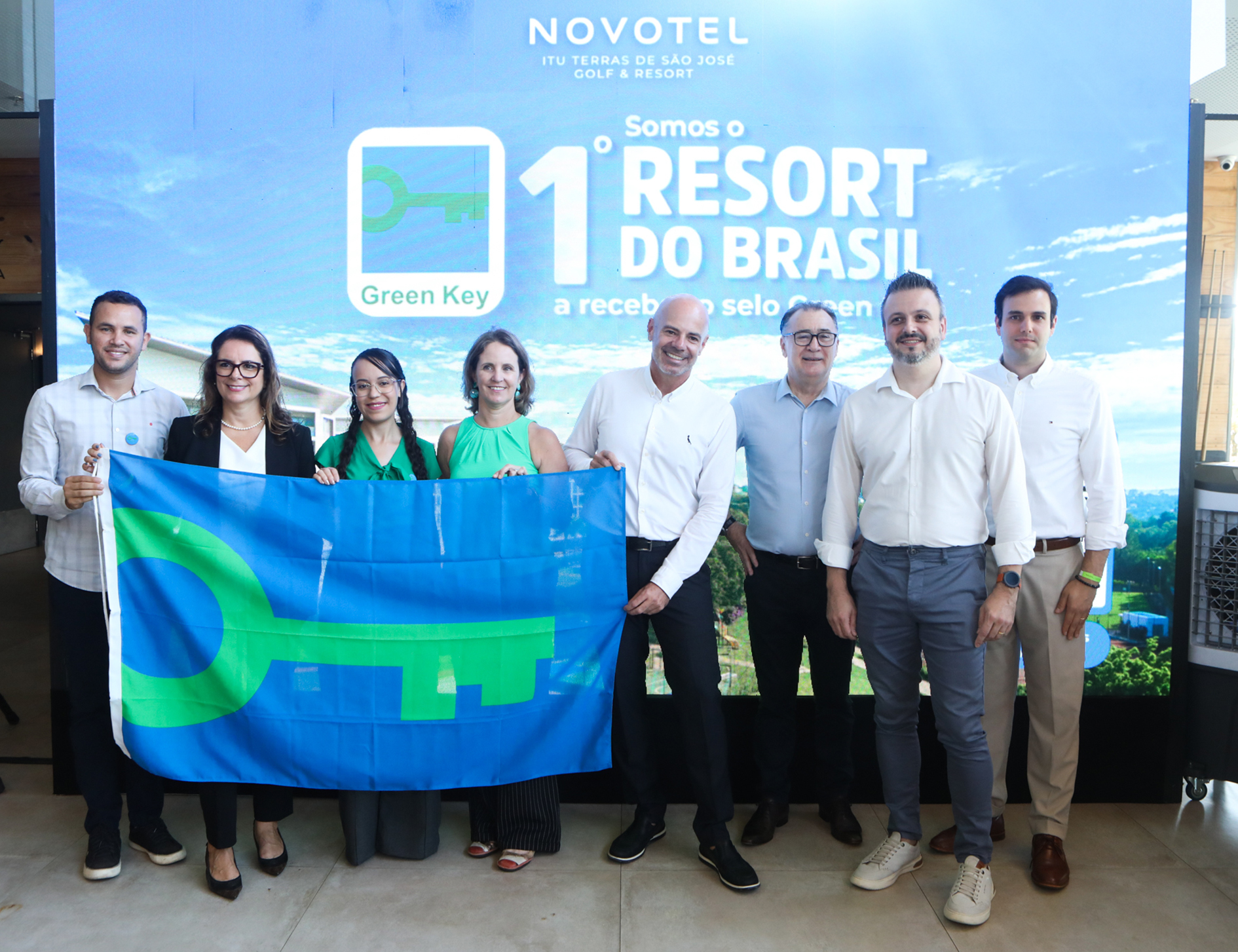 Novotel Itu é o primeiro resort do Brasil a receber a certificação Green Key