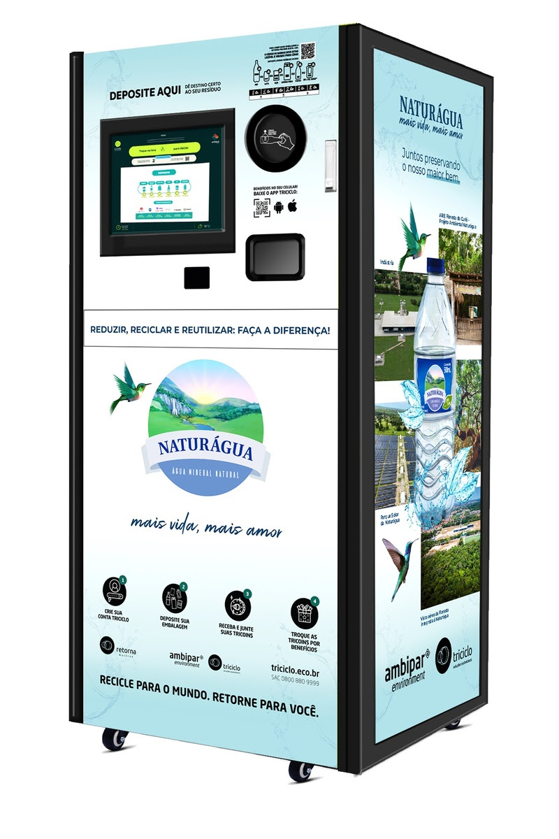 Máquinas coletoras de recicláveis são instaladas em shoppings de Fortaleza - Fitec Tec News