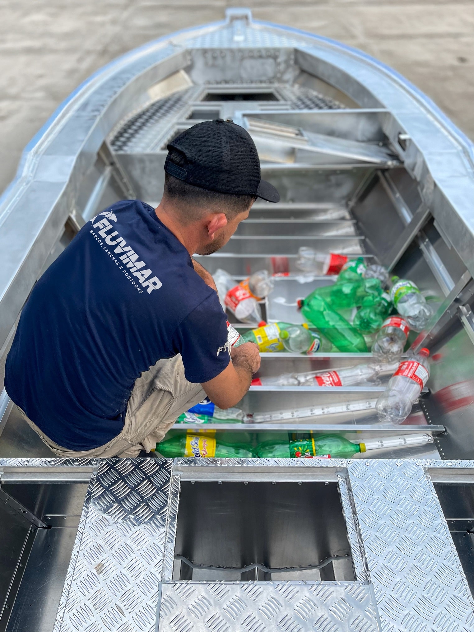 Com criatividade, garrafas PET têm destinação correta e consciente