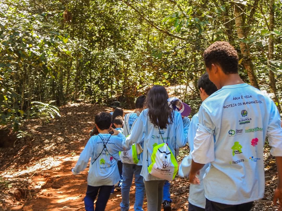 Educação ambiental leva esperança na regeneração de nascentes e florestas - Fitec Tec News